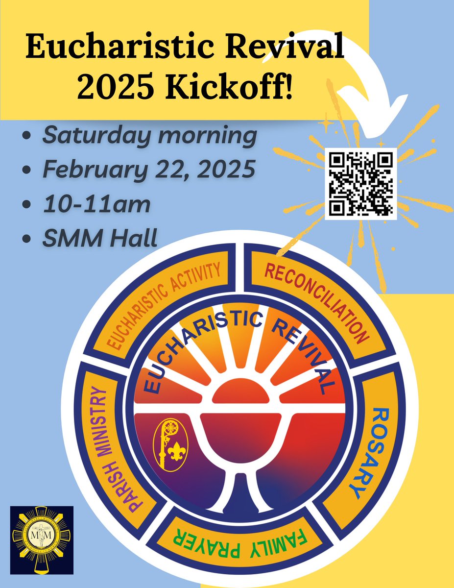 SMaryMagGilbert (@smarymaggilbert) on Twitter photo Save the date!  Come see how we are rolling out the Eucharist Revival in 2025!  You won't want to miss it! Save the date!  Come see how we are rolling out the Eucharist Revival in 2025!  You won't want to miss it!