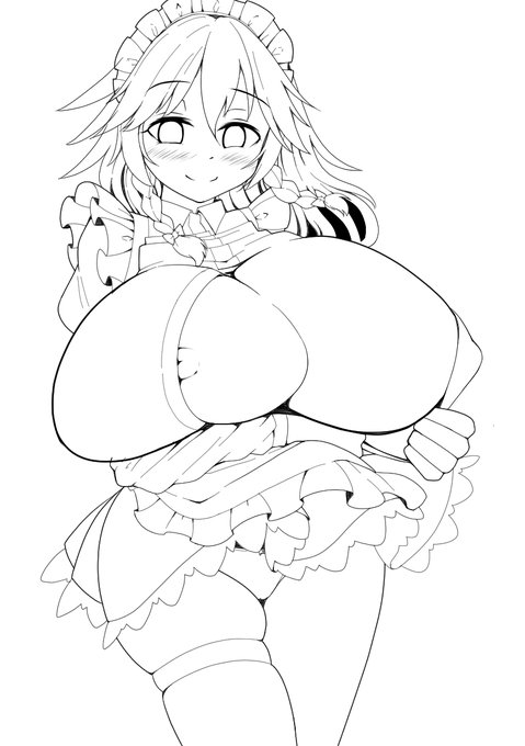 とても久々に咲夜さん描きとして活動するなど 