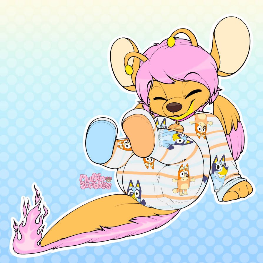 Ra-Ra AKA Cookie Princess (@tinyliltreasure) on Twitter photo “Look at my footies” art by <a href="/MuffinScribbles/">🎀🐶Muffin🐶🎀 |Commissions OPEN|</a>
Just got my new footed jammies for the winter, look at my feet they bluey and bingo coloured hehe *wiggles my feet*
Thank you so much muffin for this adorable little artwork 🩷🩷 “Look at my footies” art by <a href="/MuffinScribbles/">🎀🐶Muffin🐶🎀 |Commissions OPEN|</a>
Just got my new footed jammies for the winter, look at my feet they bluey and bingo coloured hehe *wiggles my feet*
Thank you so much muffin for this adorable little artwork 🩷🩷