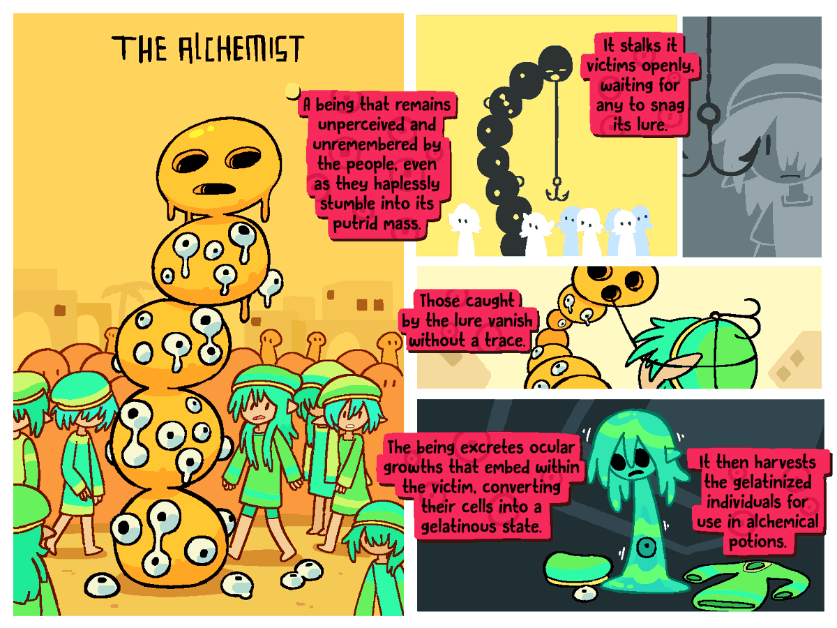 SpidersAccident's tweet photo. The 'Alchemist'. Based on the False Hydra. #horseproblems https://t.co/J1VQ6r5Xbf
