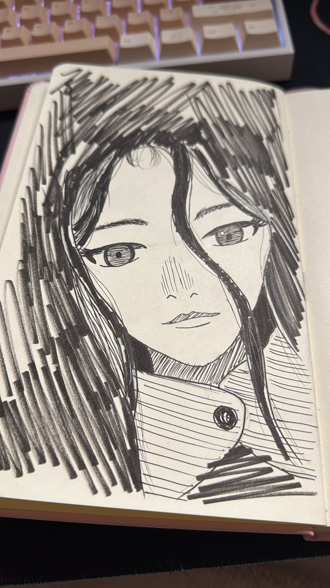 UmiBytes's tweet photo. Havent drawn in FOREVER but trying to get back into it a little 👉🏻👈🏻 #manga #draw https://t.co/MZNAMXg7Bd