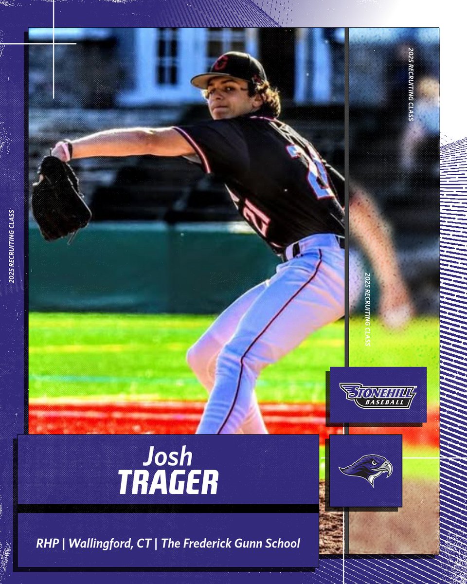 (3/3) Introducing our high school class of 2025 signees! We are excited to welcome the newest Skyhawks to the Stonehill Baseball family! #GoHill