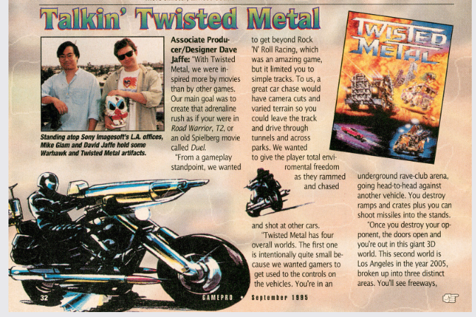 Ottochops's tweet photo. @davidscottjaffe have you checked out the Video Game History Foundation?  It's an amazing archive and the first issue of GamePro I opened had this article in it! https://t.co/jrvELd7VJe
Take care man! https://t.co/ewDwYTsjcb