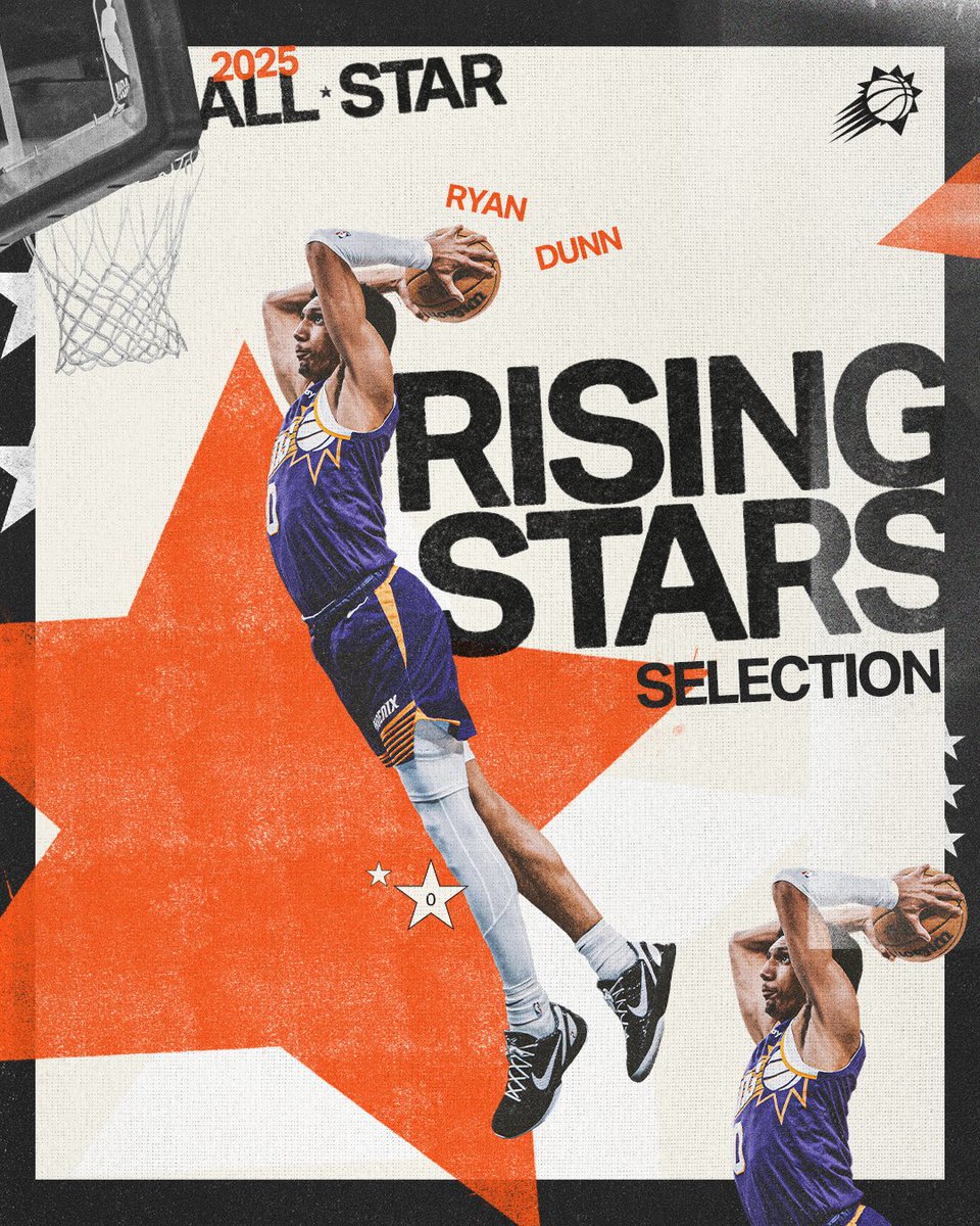 A rookie on the rise!

Congrats, Ryan, on being selected for Rising Stars at NBA All-Star 2025 👏