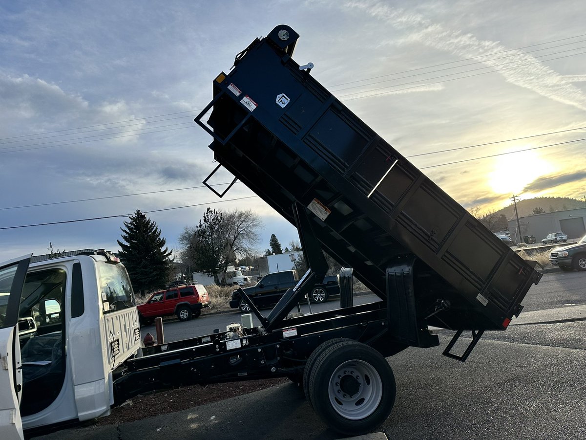 Rugby dump body and toolboxes!