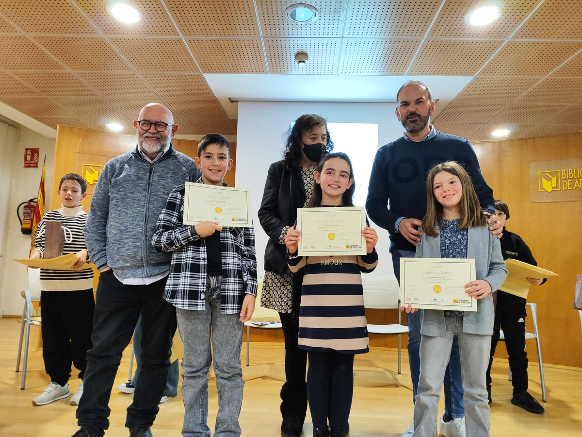 Los pequeños gigantes de la lectura, en la final autonómica aragonesa del juego cuyos promotores creen en el poder transformador de la lectura en la vida de los niños. Gracias al cole Pierres Vedel por sumarse y sumarnos.