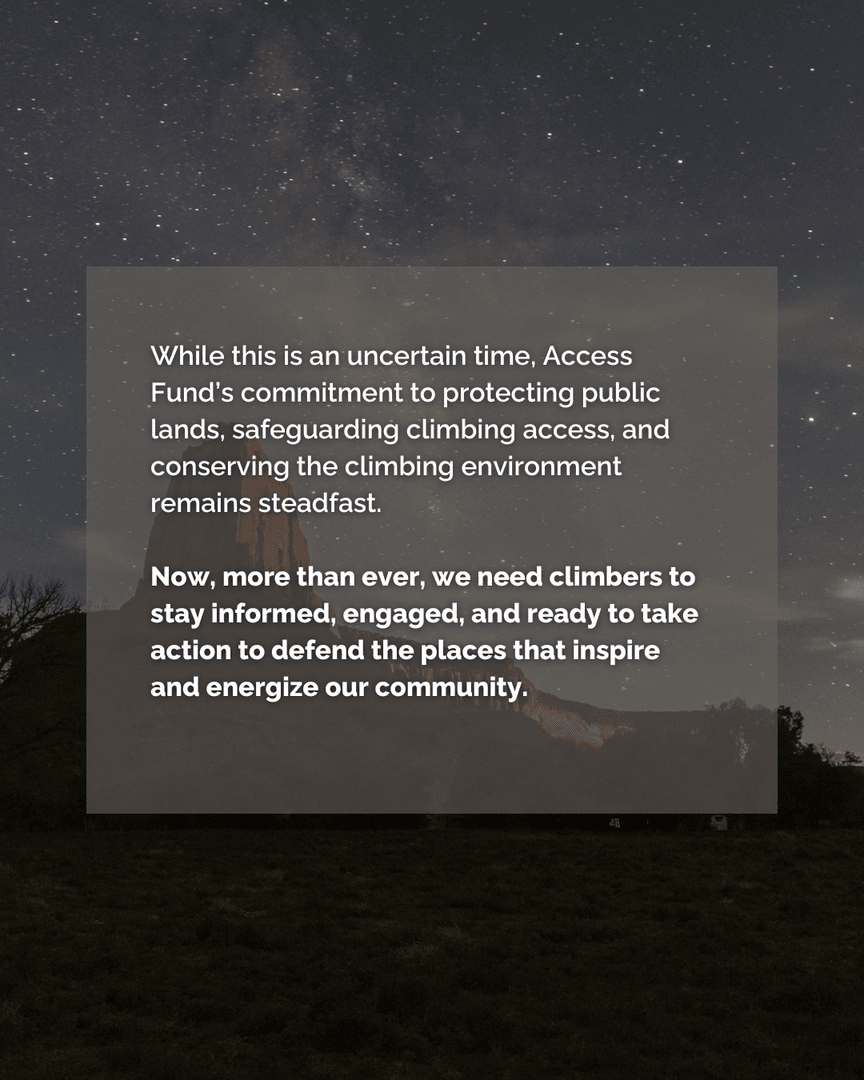 Access Fund tweet media