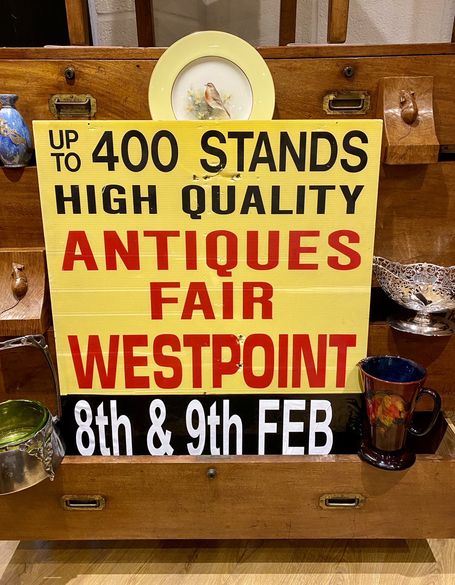 krAntiques's tweet photo. ..Exeter bound for next weekends super @continuityfairs at the wonderful @WestpointExeter https://t.co/EadzdzJY83