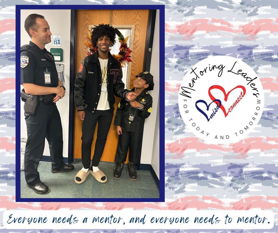 MISD Social & Emotional Learning (@leadw_heart) on Twitter photo 👮‍♂️ Mentorship on Duty! 🤝
This Mentor Appreciation Month, we’re sharing some unforgettable moments—like this one from Halloween!
📸 Our mentee, dressed as a police officer, cuffed himself to his mentor while hanging with the SRO. They’re truly stuck together in the best way!💛 👮‍♂️ Mentorship on Duty! 🤝
This Mentor Appreciation Month, we’re sharing some unforgettable moments—like this one from Halloween!
📸 Our mentee, dressed as a police officer, cuffed himself to his mentor while hanging with the SRO. They’re truly stuck together in the best way!💛