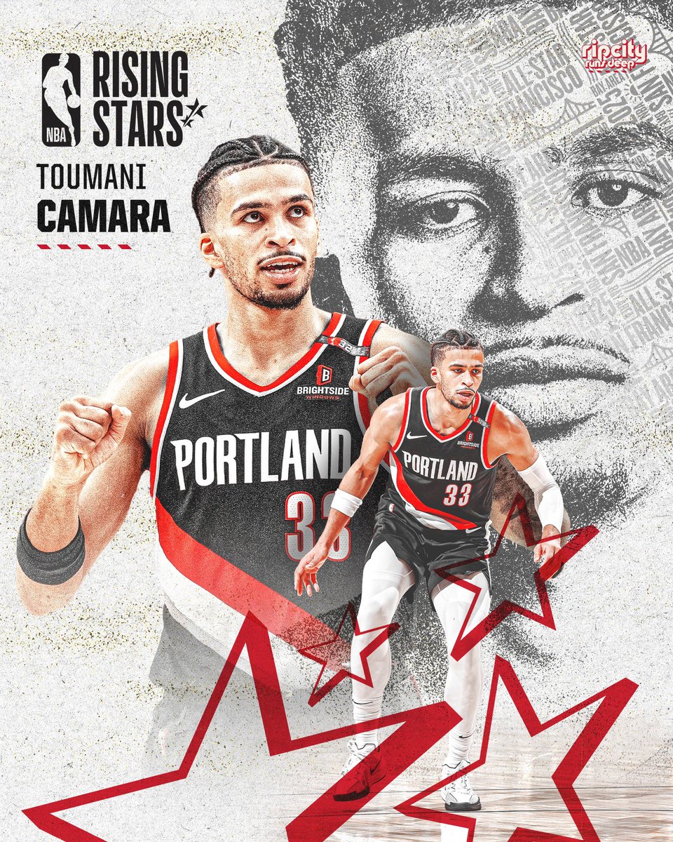 Secret is out 📦

Representing your Portland Trail Blazers at #NBAAllStar weekend as a Rising Star!