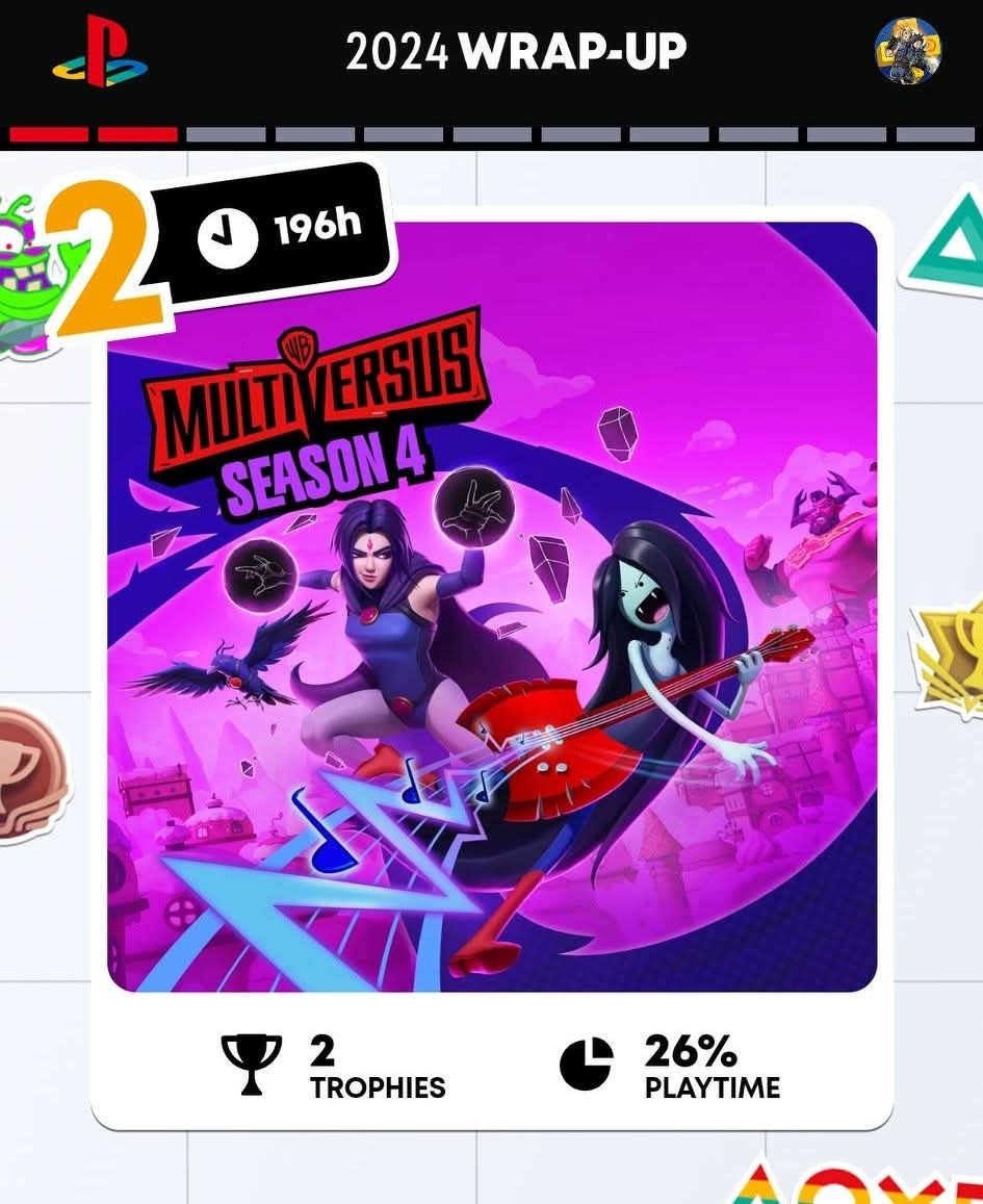 Wwetwit's tweet image. Post your playtime. I'm going to miss it. 😔  #multiversus #playerfirstgames #wbgames #ps5 #multiversusshutdown