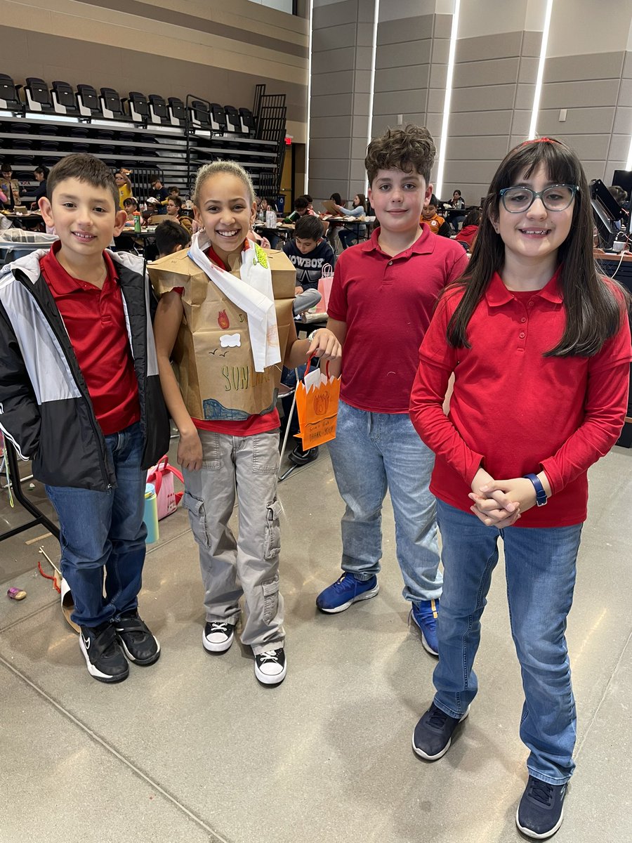 Jennifer Navarrette (@vistahillslibr1) on Twitter photo Vista Hills is at the top, placing 4th with our GT kiddos, out of 26 schools in YISD,SISD, & San Eli districts. I could not be more proud of this team for thinking innovatively, creatively, and intelligently to secure their spot at the top. 🤩❤️🖤
<a href="/KarinaQSalgado/">Karina Q. Salgado</a> <a href="/VHESCrusaders/">Vista Hills Elementary</a> Vista Hills is at the top, placing 4th with our GT kiddos, out of 26 schools in YISD,SISD, & San Eli districts. I could not be more proud of this team for thinking innovatively, creatively, and intelligently to secure their spot at the top. 🤩❤️🖤
<a href="/KarinaQSalgado/">Karina Q. Salgado</a> <a href="/VHESCrusaders/">Vista Hills Elementary</a>
