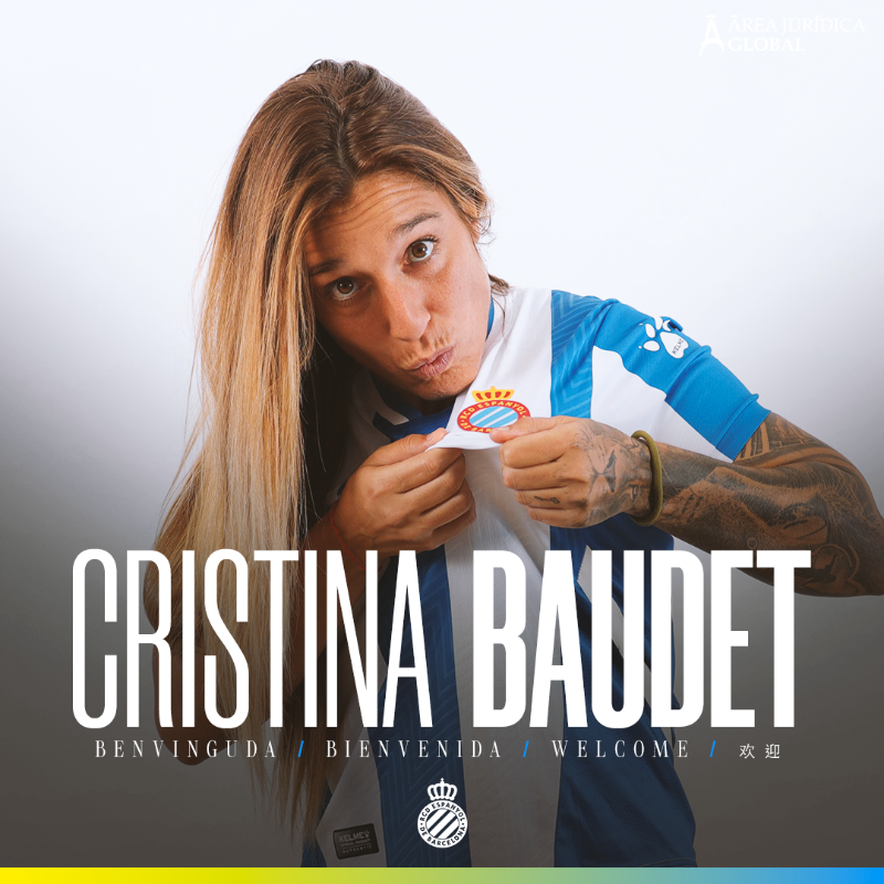 RCDEFemeni's tweet photo. ✍️ Cristina Baudet torna a casa
💙 Bentornada, Bau!
#RCDEFem
