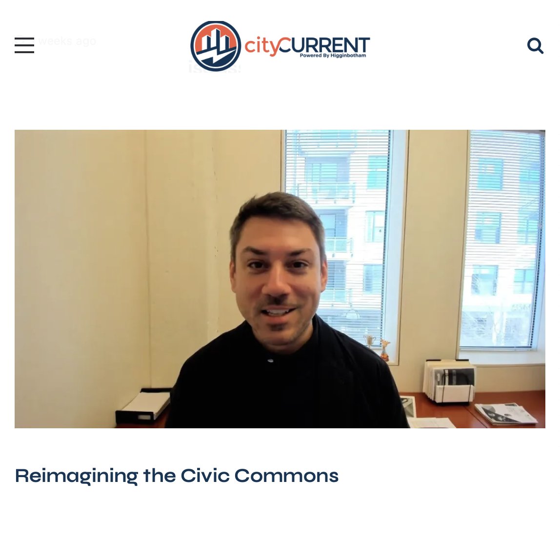 Civic Commons US (@civiccommonsus) on Twitter photo Fantastic to see George Abbott of Hyde Family Foundation on <a href="/cityCURRENT/">cityCURRENT Powered by Higginbotham</a> w/<a href="/jeremycpark/">Jeremy C. Park</a> on the importance of investing strategically in public spaces that connect people of different backgrounds for stronger communities + the value of measuring this work.
citycurrent.com/2025/01/10/rei… Fantastic to see George Abbott of Hyde Family Foundation on <a href="/cityCURRENT/">cityCURRENT Powered by Higginbotham</a> w/<a href="/jeremycpark/">Jeremy C. Park</a> on the importance of investing strategically in public spaces that connect people of different backgrounds for stronger communities + the value of measuring this work.
citycurrent.com/2025/01/10/rei…