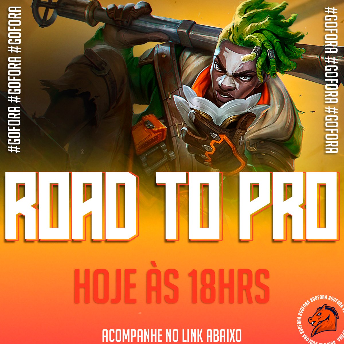 ForasteirosGG's tweet photo. ✨️ GAME DAY - ROAD TO PRO

Boa tarde forasteiros, prontos para mais um dia de game? Hoje nossos players competem no road to pro em busca de uma vaga para o segundo dia de camp! Bora torcer ?

#GOFORA https://t.co/l6MaJQd7Uj