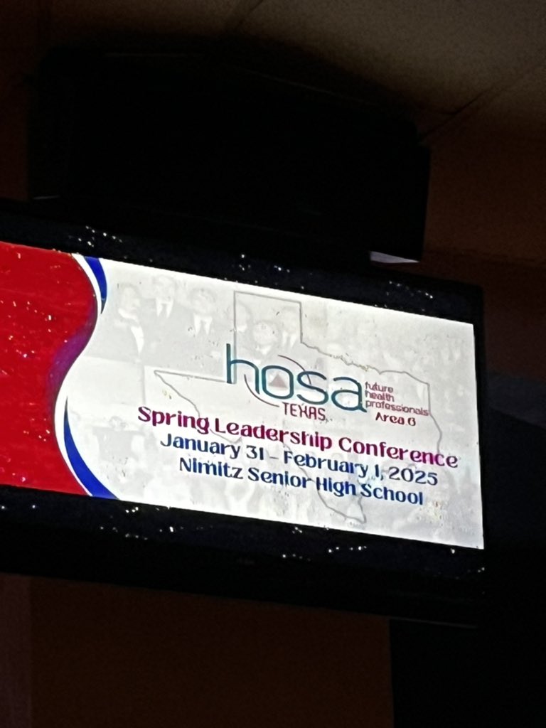 nursepmilli's tweet photo. Lake Creek and Montgomery HS students are ready to compete at the HOSA Spring leadership conference @MISDCareerTech https://t.co/wq1YTRxc1M