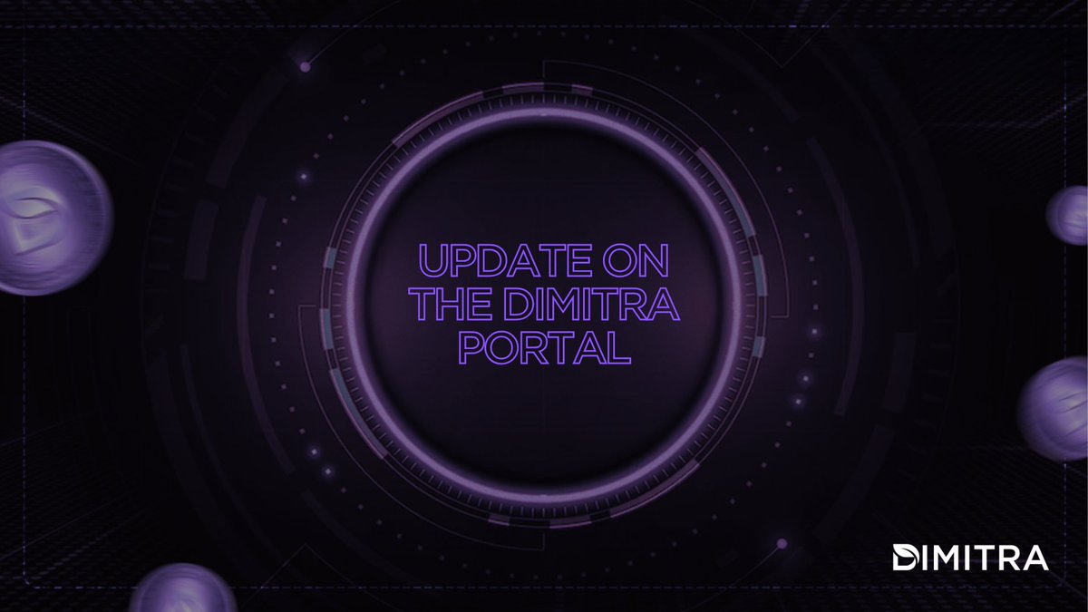 Dear Community,

After a thorough analysis, we are now bringing the Dimitra Portal back online. We confirmed that the Dimitra Portal was not affected by the recent hack. With this assurance we have restored all security measures that were already in place to ensure its continued