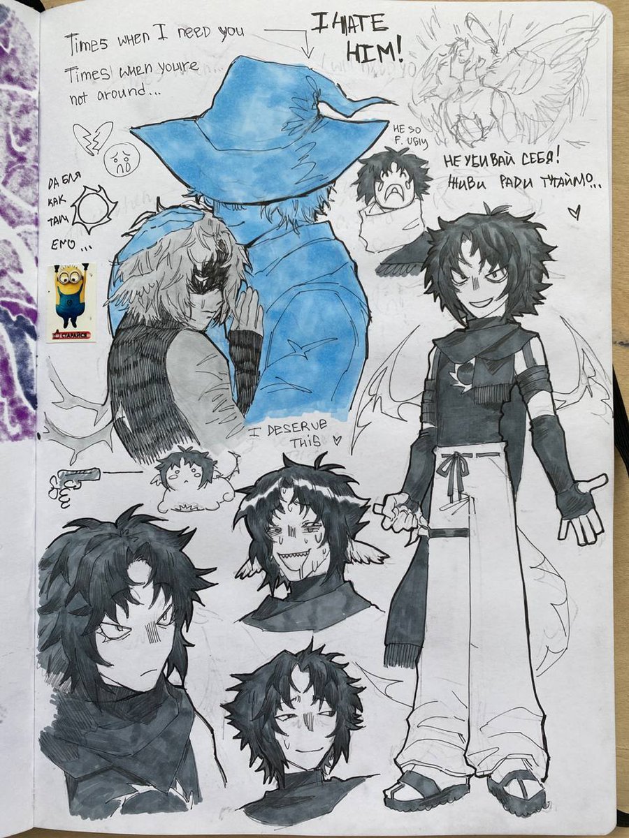 kriscringe's tweet image. and some sketcher from colledge again

#forsaken