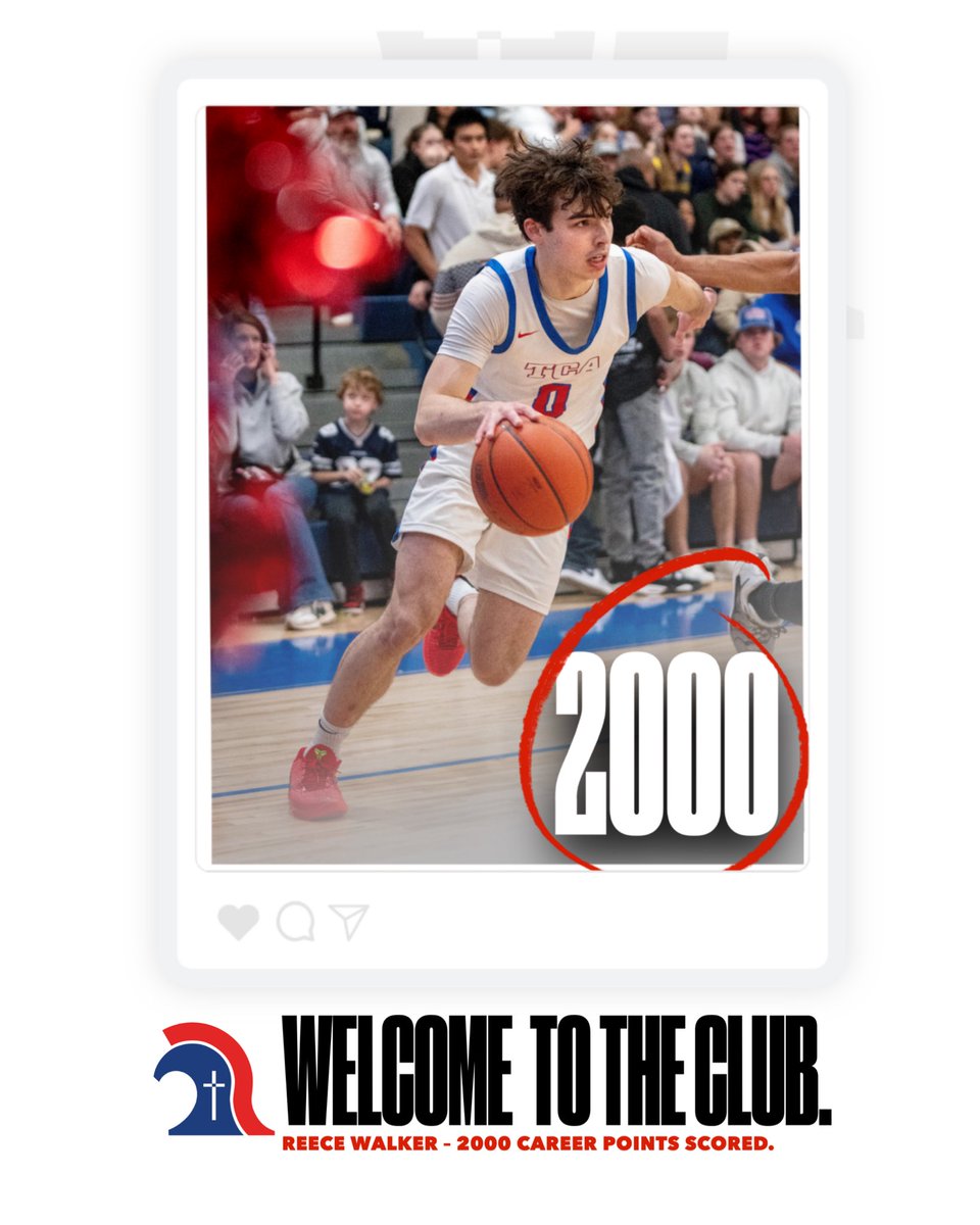 TCA Addison Sports (@tca_addison) on Twitter photo ๐๐๐ฅ๐๐จ๐ฆ๐ ๐ญ๐จ ๐ญ๐ก๐ ๐๐ฅ๐ฎ๐ ๐๐ป
During tonightโs win over Nolan Catholic, <a href="/reececwalker/">Reece Walker</a> scored his 2000th career point.
He joins program legends Chad Gono and Blake Muschalek as the third Trojan to reach 2000 points in school history! ๐๐๐ฅ๐๐จ๐ฆ๐ ๐ญ๐จ ๐ญ๐ก๐ ๐๐ฅ๐ฎ๐ ๐๐ป
During tonightโs win over Nolan Catholic, <a href="/reececwalker/">Reece Walker</a> scored his 2000th career point.
He joins program legends Chad Gono and Blake Muschalek as the third Trojan to reach 2000 points in school history!