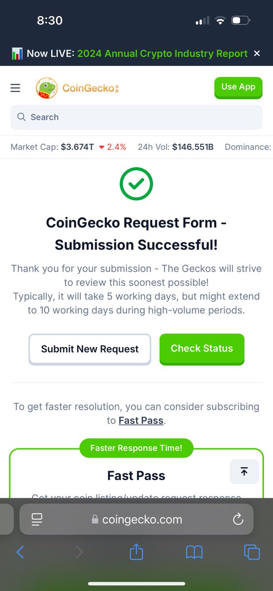 0xCryptoshi's tweet photo. I have submitted an application to for $SUH to CoinGecko! 🦎🔥

I believe in @Nick_Colletti and this community! 

We have accomplished so much in 3 days time and we are just getting started! 

So much more to come ✅ https://t.co/u8R51Q5397