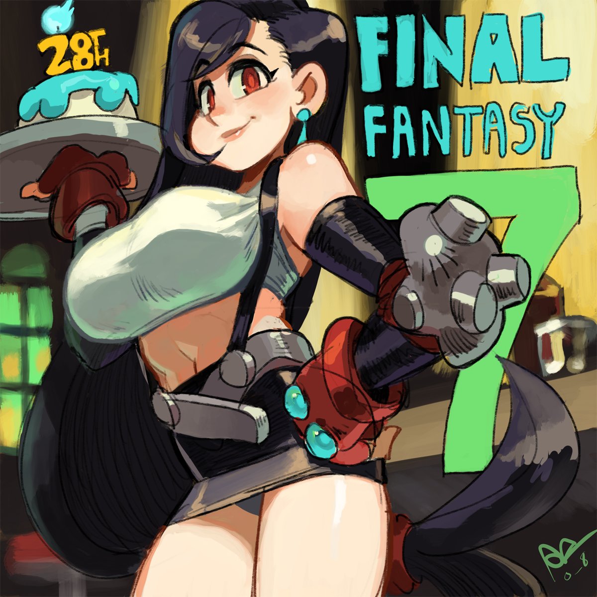 o___8's tweet photo. FF7 !

#FF7_28thanniversary  #FF7_28周年 https://t.co/s0hj4n9DYT