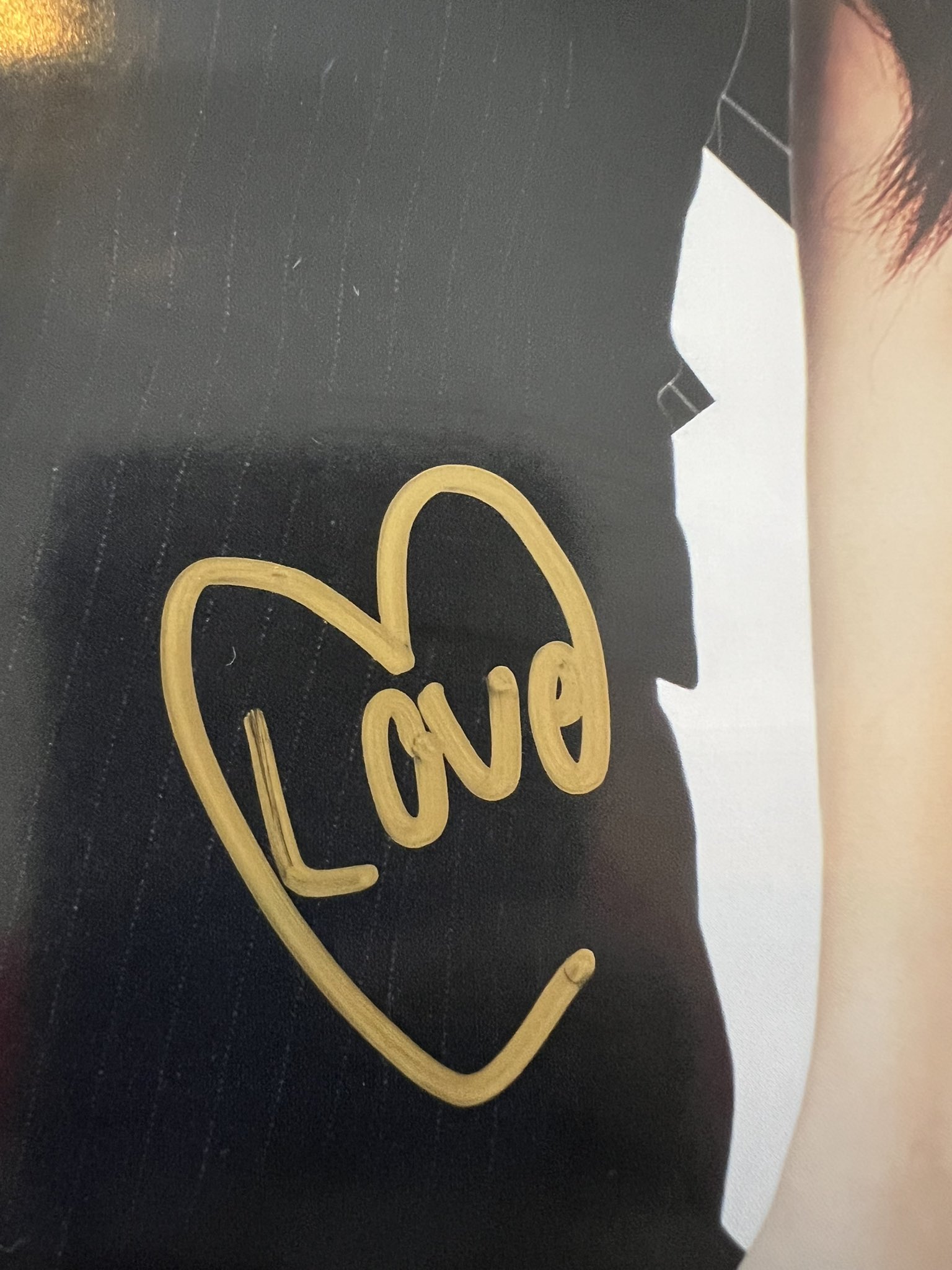 【即購入禁止】 最終値下げ love&letter ミンギュ 直筆サイン 即購入禁止】 最終値下げ love&letter ミンギュ 直筆サイン