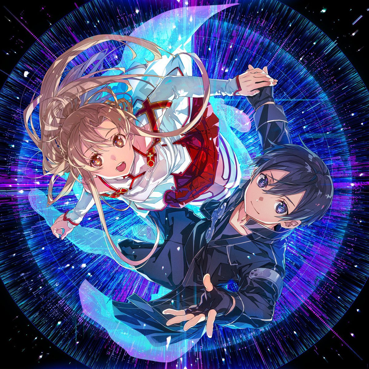 StarQueenAsuna's tweet photo. Seems like I manifested new SAO stuff yesterday, since we got this new ABEC artwork today!! 🥹♥️ https://t.co/AbQXq1qxIy