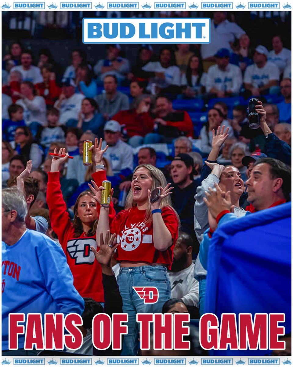 The Flyer Faithful showed up in St. Louis ✈️🏀

#GoFlyers // <a href="/budlight/">Bud Light</a>