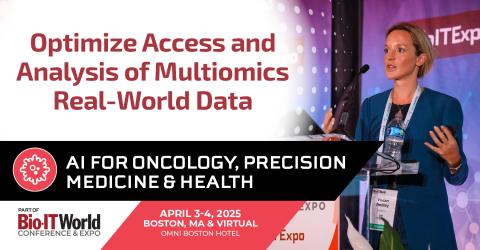 🚀 Ready to Optimize Access and Analysis of Multiomics Real-World Data for Oncology, Precision Medicine, and Health?
  
📅 Join us April 2–4, 2025, at the 24th Annual Bio-IT World Conference &amp; Expo for the AI for Oncology, Precision Medicine &amp; Health Track!
 
✨ Explore