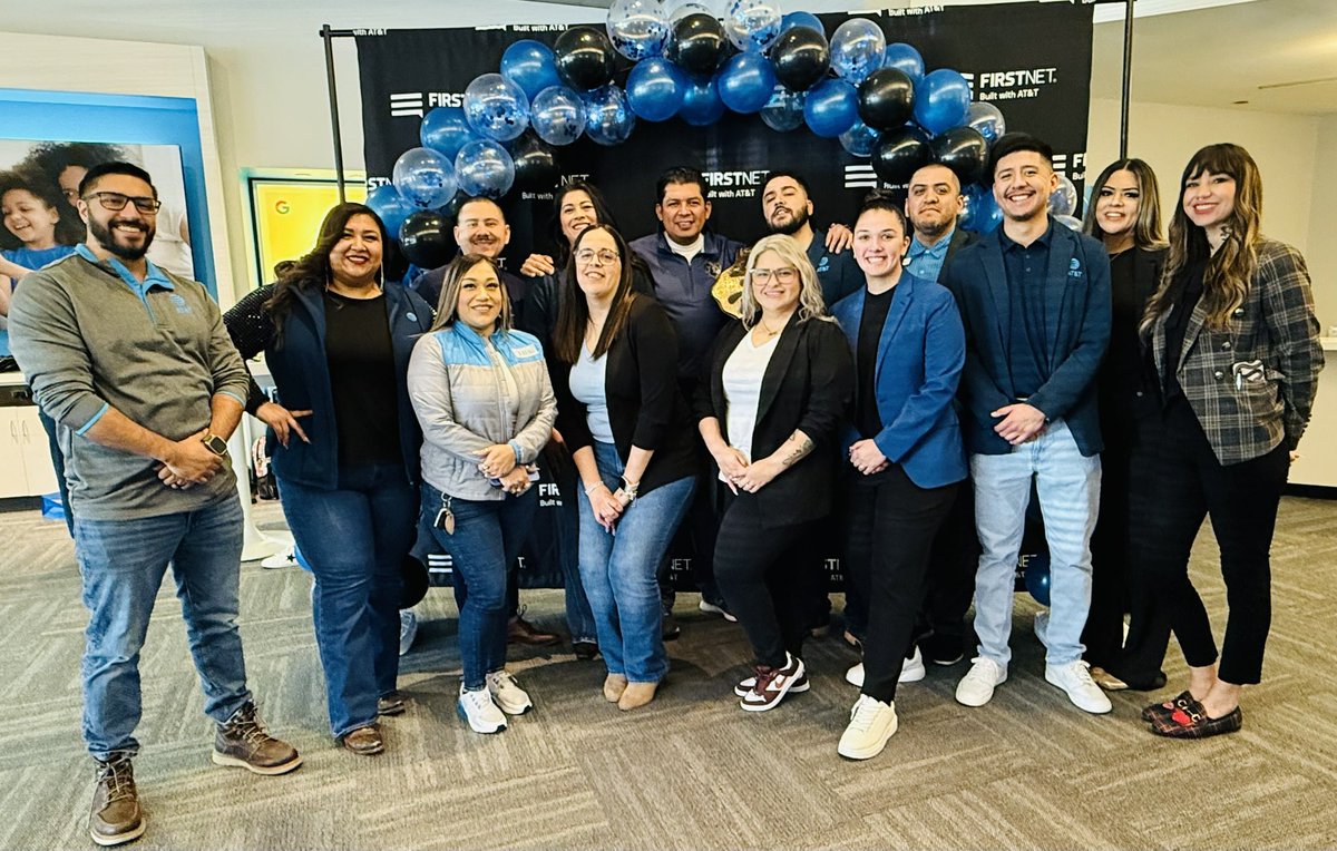 Today we celebrated my incredible sales team for an outstanding Q4! Grateful for each of you San Antonio East 🐐, and thank you to our partners for the support. <a href="/SamsungMobile/">Samsung Mobile</a> <a href="/Apple/">Apple</a> <a href="/OtterBox/">OtterBox</a> <a href="/Moto/">motorola</a> 🔥 <a href="/ATT/">AT&T</a>  <a href="/STXspeaks/">STXspeaks</a>  #lifeatatt