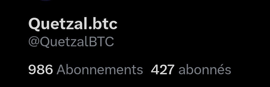 Quetzal.btc (@quetzalbtc) on Twitter photo I'm near a huge cap on X. Almost 1 year in Crypto and it could be really cool to reach 500 Followers 🔥
Thanks to everyone here 🧡
Tag your friends
Share me your <a href="/Stacks/">stacks.btc</a> Love 🧡
Don't forget to grab some <a href="/RockCoinSTX/">ROCK | Bitcoin ROCK | Stacksrock</a> btw 🪨 I'm near a huge cap on X. Almost 1 year in Crypto and it could be really cool to reach 500 Followers 🔥
Thanks to everyone here 🧡
Tag your friends
Share me your <a href="/Stacks/">stacks.btc</a> Love 🧡
Don't forget to grab some <a href="/RockCoinSTX/">ROCK | Bitcoin ROCK | Stacksrock</a> btw 🪨