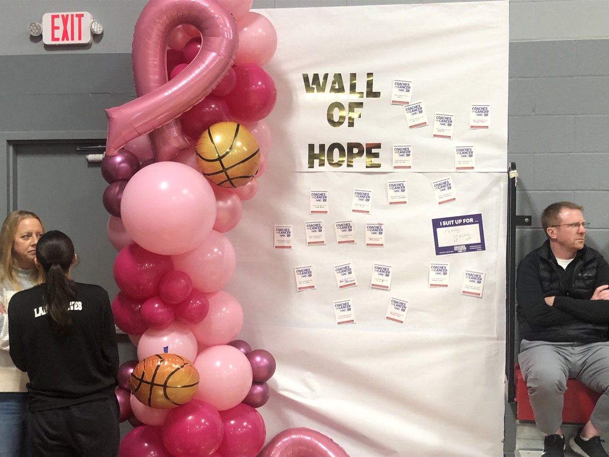 Thank you to everyone that came out for our Coaches Vs Cancer game/eventvtonight