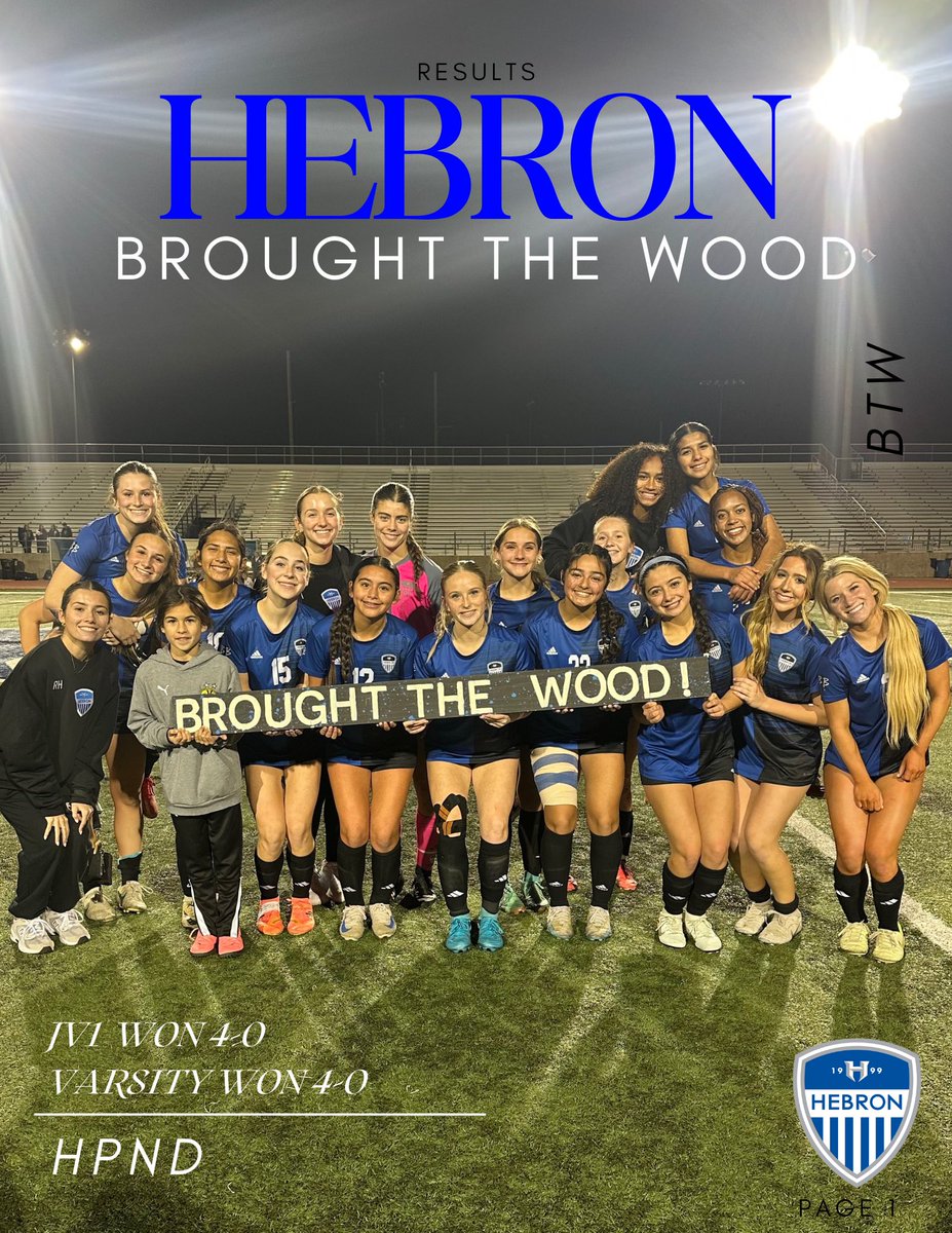 Hebron Women’s Soccer tweet media