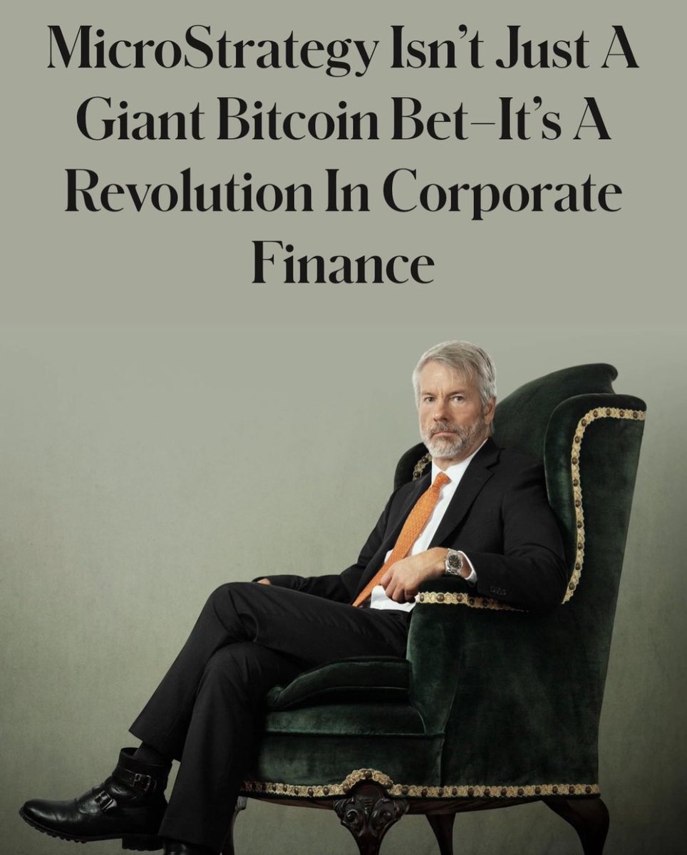 Saylor is teaching a Bitcoin masterclass👑