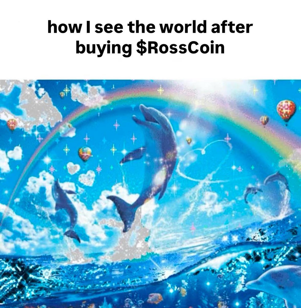 <a href="/Davincij15/">Davinci Jeremie</a> Yeah
I definitely think so
And I'm seeing signs already 
$ROSSCOIN is going to make us rich guys
Do you believe?