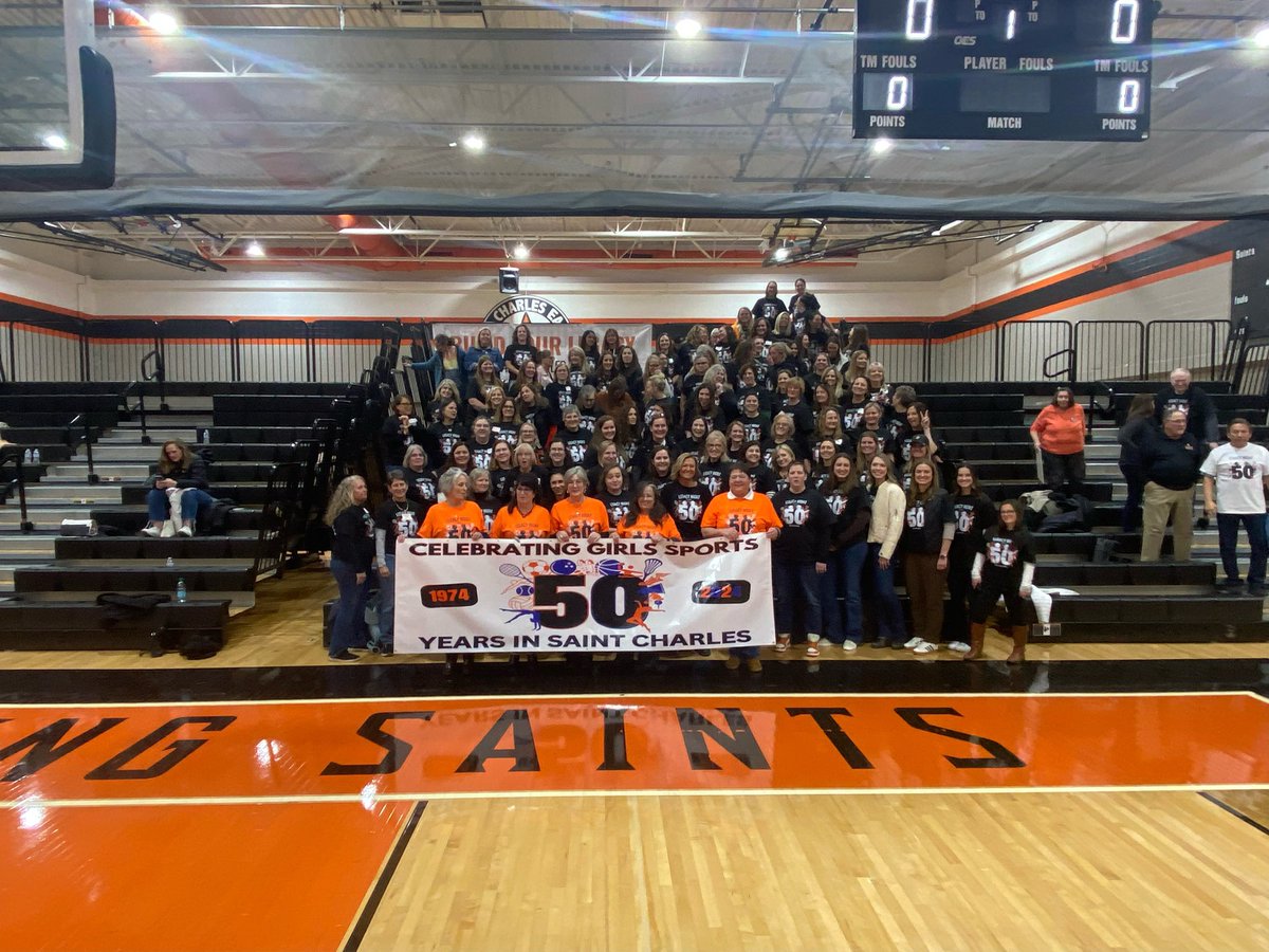 Great Legacy Event tonight!  Packed house, great game, and a Saints WIN!