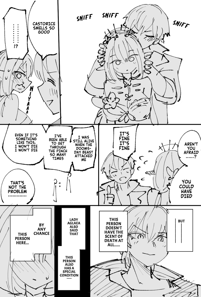 raymnd_x's tweet photo. A Castorice &amp; Caelus manga #caestorice #caetorice (?)
Translated into English version
Don't forget to follow the artist in the quote retweet below⬇️🔁 https://t.co/kebG52Nw5r