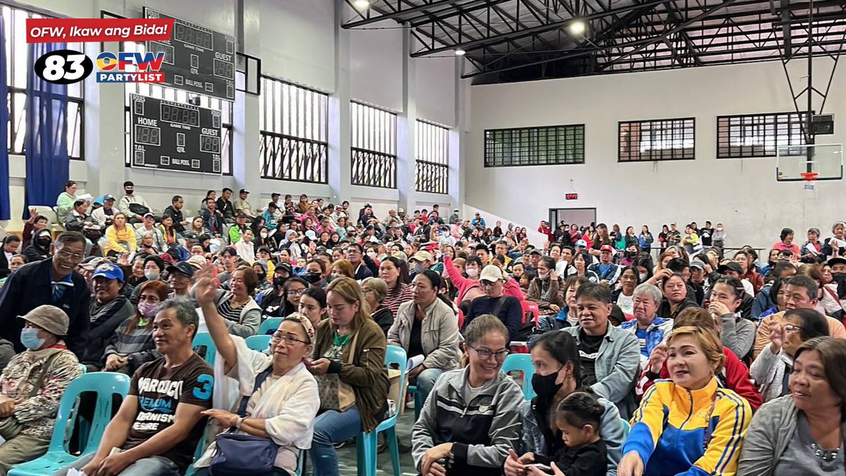 OFW_Partylist's tweet photo. OFW PARTY LIST, NAGHATID NG TULONG ESKWELA PROGRAM SA BAGUIO CITY!

Sa pangunguna ni Cong. Marissa “Del Mar” Magsino, ang OFW Party List ay nakapaghatid ng TUPAD - Tulong Eskwela Program sa Baguio City.

Ang DOLE TUPAD Tulong Eskwela Program ay isang programa ng Department of Labor and Employment (DOLE) para sa mga magulang ng ating mga senior highschool students na pasok din sa pamantayan bilang mga Benepisyaryo ng TUPAD (Tulong Panghanapbuhay sa Ating Disadvantaged/Displaced Workers).

Sa tulong ng Department of Labor and Employment (DOLE) at ni Baguio City Lone District Congressman Mark Go, 358 na magulang ang sumailalim sa orientation.

Lubos ang aming pasasalamat sa lahat ng tumulong upang maisakatuparan ang programang ito at patuloy na makatulong ang OFW Party List sa edukasyon ng ating kabataan at kabuhayan ng kanilang magulang

#OFWPartyList
#OFWIkawAngBIDA
#OFW
#83OFWPartyList