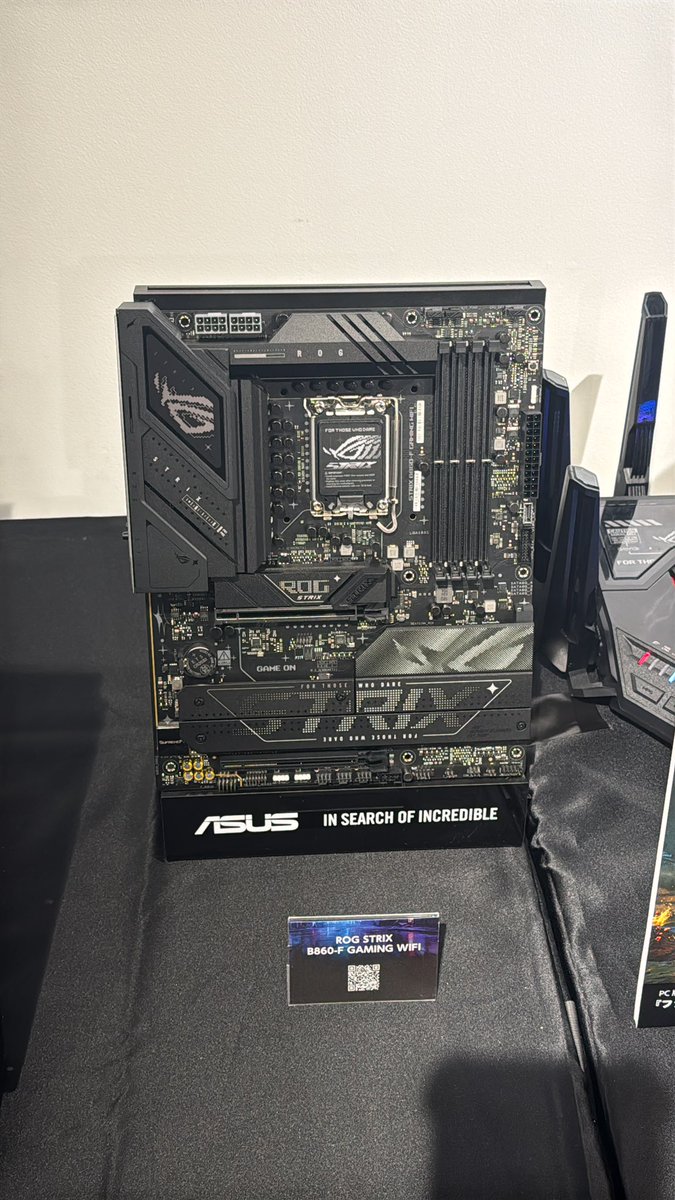 JLee364's tweet photo. #ASUSイベント  #Intelマザーボード
いい　イベントですね。 https://t.co/4mo7ER6hhl