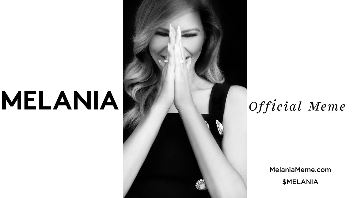 TrueMELANIAmeme's tweet image. Future, Play, Freedom.
Learn all about the official MELANIA Meme here:
melaniameme.com
$MELANIA