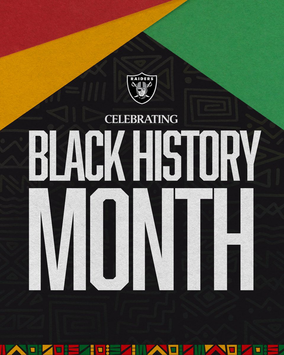 Raiders's tweet photo. Join us in celebrating #BlackHistoryMonth https://t.co/U0jesKqhpT