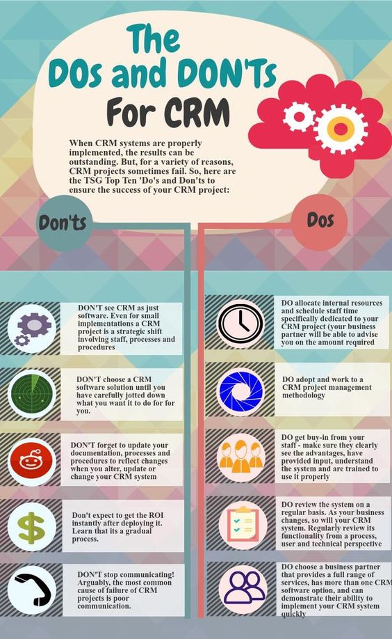 #Infographic: Learn the #Dos and #Donts of #CRM!

#CustomerRelationshipManagement #CRMStrategies #CRMBestPractices #BusinessGrowth #CustomerEngagement #CustomerExperience #CRMTrends #EffectiveCRM

cc: <a href="/CyrilCoste/">Cyril Coste #DigitalTransformation</a> <a href="/LindaGrass0/">Linda Grasso</a>