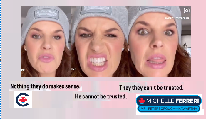 Sheila (@shelearn) on Twitter photo In today's content creation video (vs not doing MP work), for $4,000/day, the faces of #Ptbo MP <a href="/mferreriptbokaw/">Michelle Ferreri</a>, anthropology/biology graduate, claims to be an archaeologist, as she gives us her economic theory. While sowing mistrust. Yah, no, I'll take <a href="/MarkJCarney/">Mark Carney</a>'s expertise. In today's content creation video (vs not doing MP work), for $4,000/day, the faces of #Ptbo MP <a href="/mferreriptbokaw/">Michelle Ferreri</a>, anthropology/biology graduate, claims to be an archaeologist, as she gives us her economic theory. While sowing mistrust. Yah, no, I'll take <a href="/MarkJCarney/">Mark Carney</a>'s expertise.