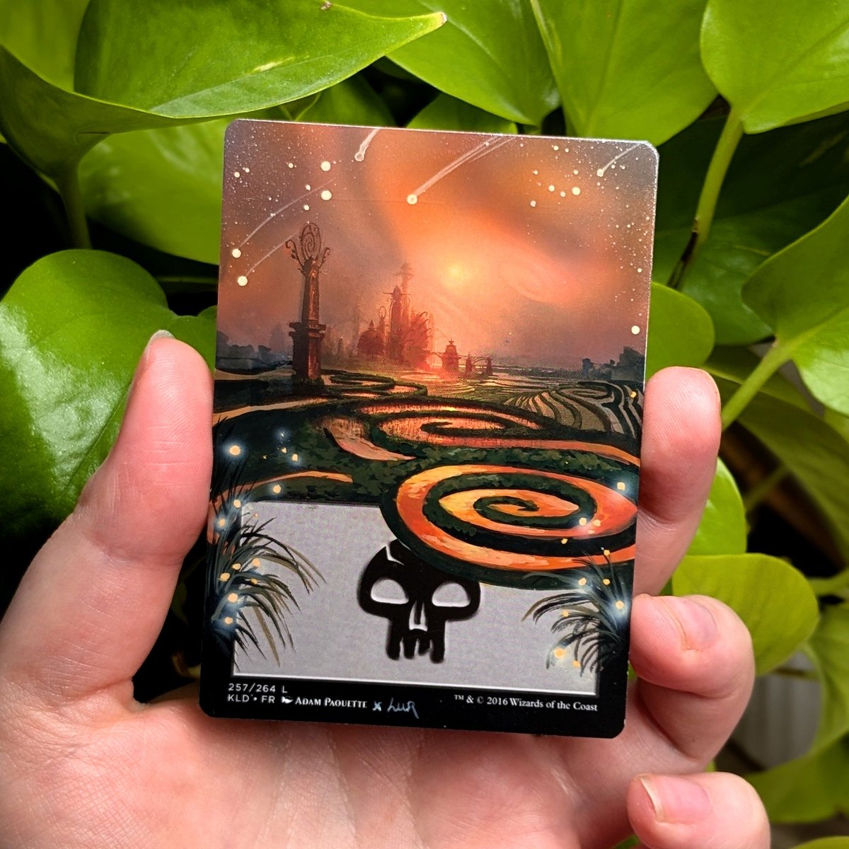 Lur Altered X MTG artist collection: Swamps 5/5 I selected among