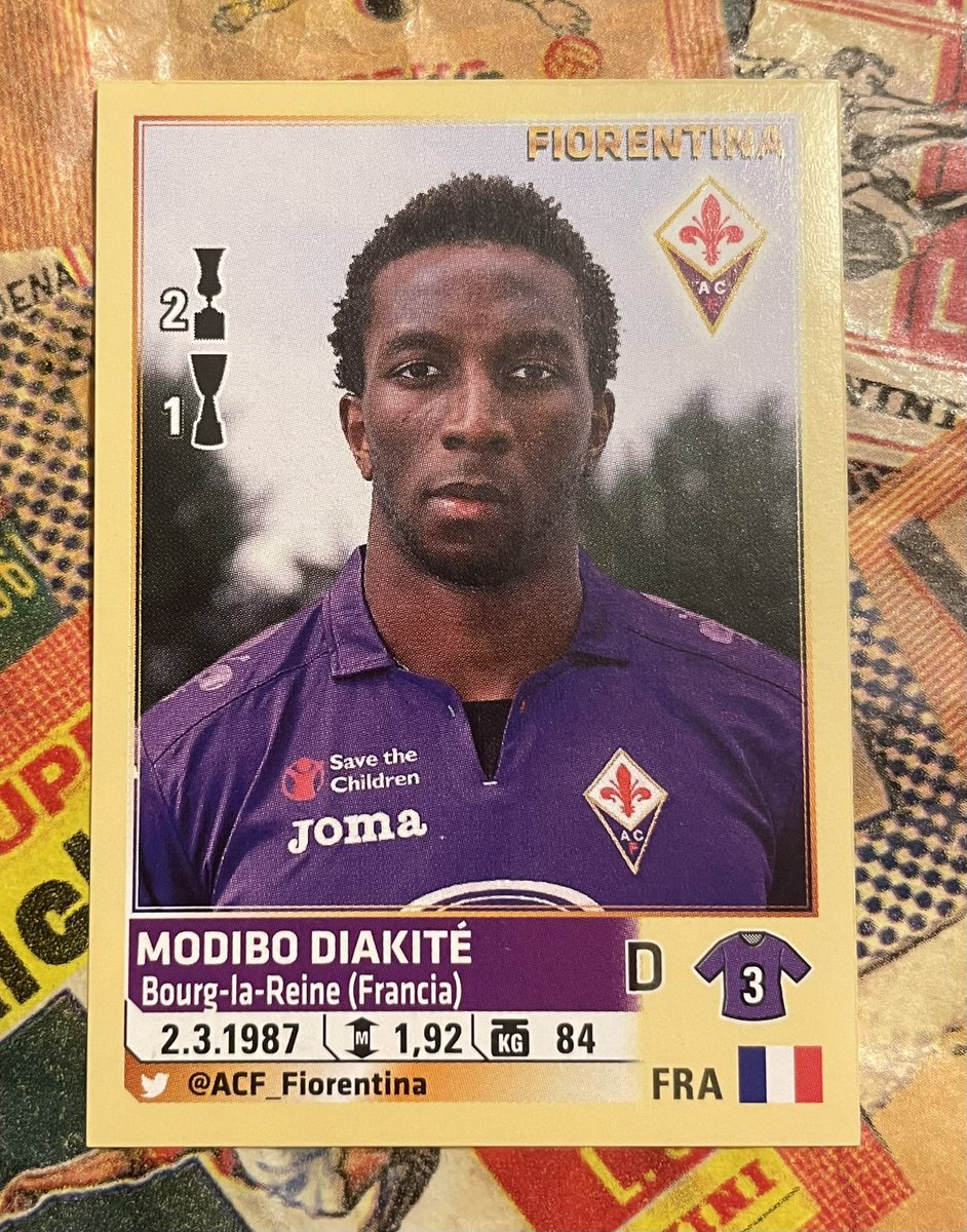 On this day in 2014 Modibo Diakite signed for <a href="/acffiorentina/">ACF Fiorentina</a> on-loan from <a href="/SunderlandAFC/">Sunderland AFC</a> 

📸 <a href="/figurinepanini/">Figurine Panini</a> Calciatori 2013-2014

#SAFC #Sunderland #Panini #GotGotNeed