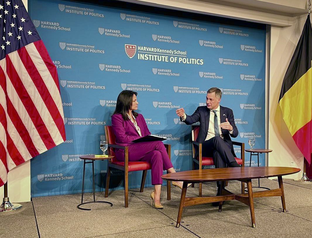 Alexander De Croo 🇧🇪🇪🇺 (@alexanderdecroo) on Twitter photo Our transatlantic relationship isn’t just about economics or politics.
It’s about using our shared strengths and values to create a future that’s sustainable, innovative, and inclusive.
Thank you <a href="/Harvard/">Harvard University</a> for inviting me to address the next generation of policymakers. Our transatlantic relationship isn’t just about economics or politics.
It’s about using our shared strengths and values to create a future that’s sustainable, innovative, and inclusive.
Thank you <a href="/Harvard/">Harvard University</a> for inviting me to address the next generation of policymakers.