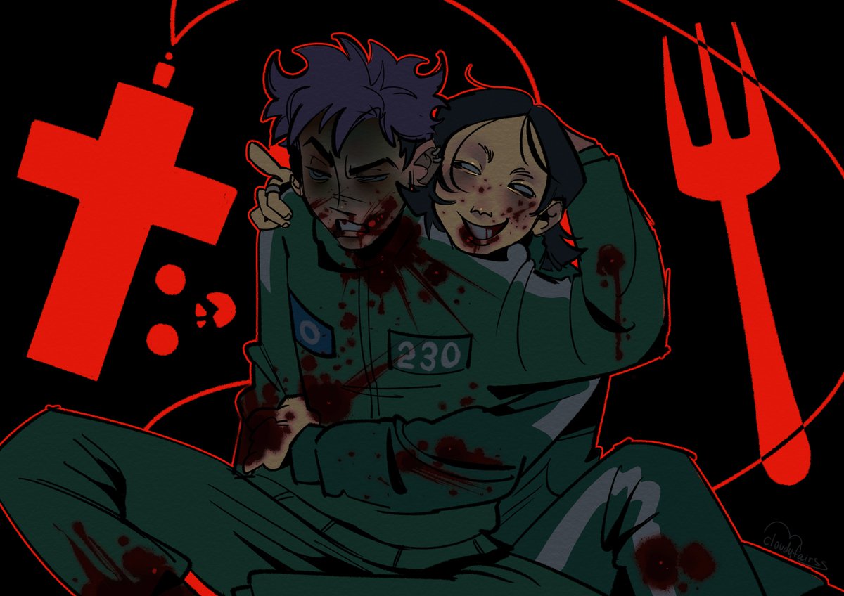 cloudyfairss's tweet photo. // blood

[ squid game, thagyu, thangyu ]

waiter waiter more offputting weirdo freak yaoi please https://t.co/AKoT9v1lsd