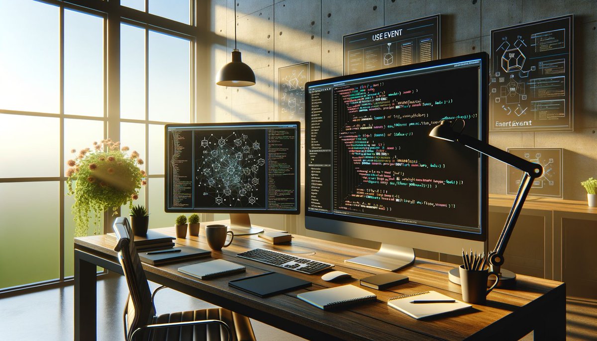 muellerdevatx's tweet image. &quot;Tired of tangled React code with props and callbacks? 😕 Try an event-driven approach for cleaner, more organized applications. Simplify interactions and enhance maintainability with our solutions. Let&apos;s make your code leaner! 🚀 #MUELLERSolutions #ReactJS #WebDev&quot;