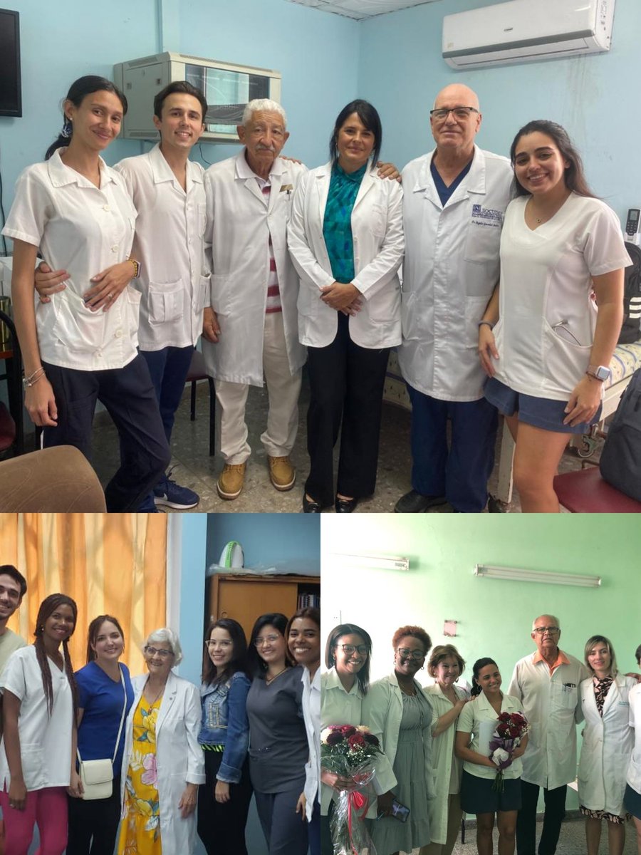 Continúan cosechando éxitos nuestros profesores y el país ganando frutos en estos nuevos profesionales que con excelentes resultados. Oficialmente forman parte del grandioso ejército de batas blancas.
 #CubaPorLaVida #lahabanaessalud
<a href="/MINSAPCuba/">Ministerio de Salud Pública de Cuba</a>
<a href="/yanethernandez/">YANET HERNANDEZ</a>
<a href="/torres_iribar/">Luis Antonio Torres Iribar</a>