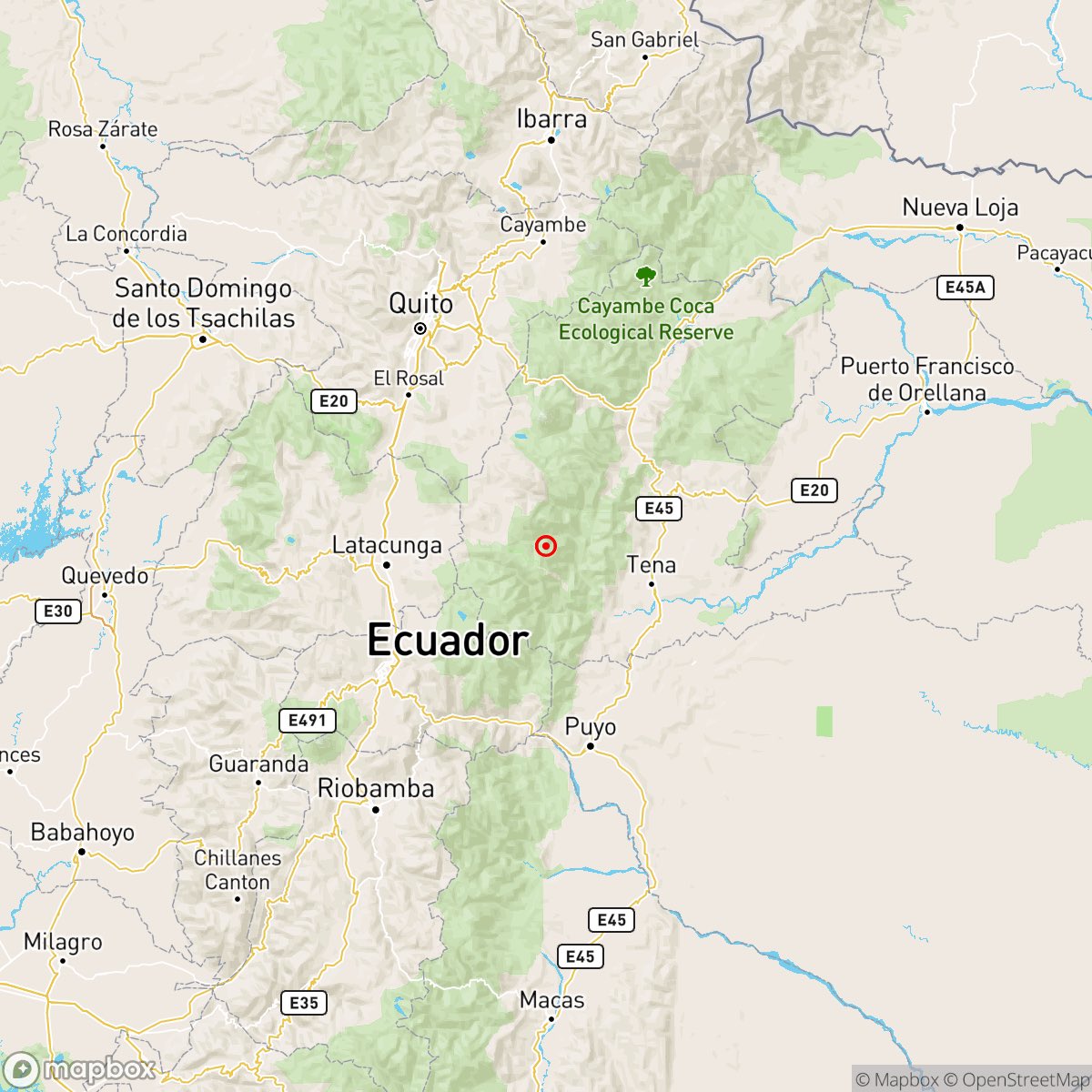 Sanchezmendieta's tweet image. Tres temblores seguidos en Ecuador. Dos de estos en Tena y uno en Latacunga.